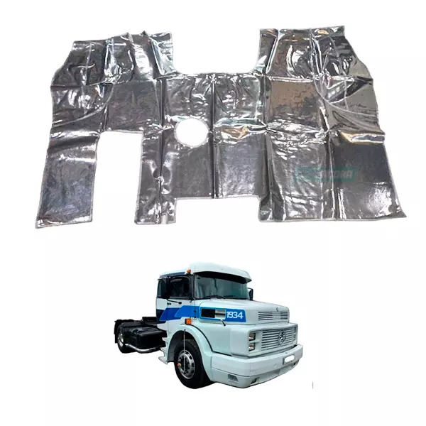 TAPETE VINIL CINZA MB 1932 1933 1934 SEM BANCO CARONA (PUES849C)