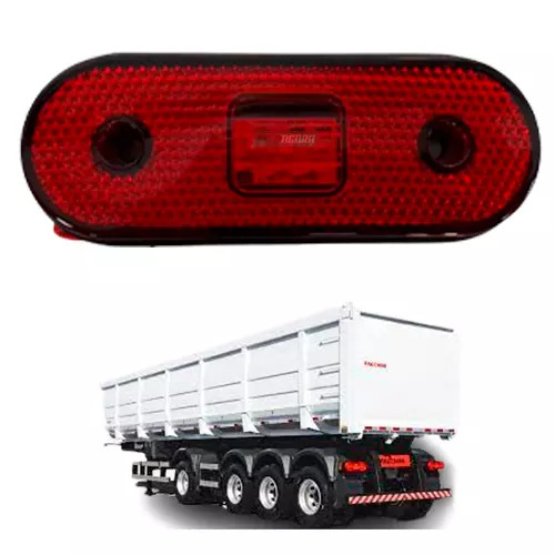  LANTERNA LATERAL FACCHINI OVAL COM LED SEM SUPORTE (467120-L3023CR)