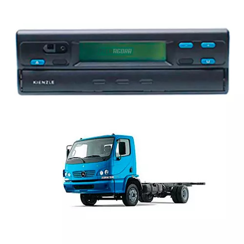 TACOGRAFO MTCO 1390 SEMANAL 7D 12V - 125KM - 1 MOTORISTA - HALL RED - CAN MBB AC