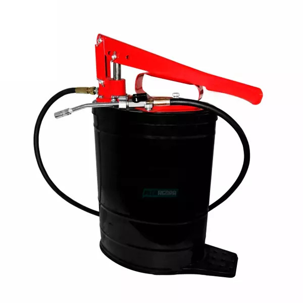 BOMBA MANUAL GRAXA TRABALHOS PESADOS COM RECIPIENTE CAP 20KG (7020W-H)