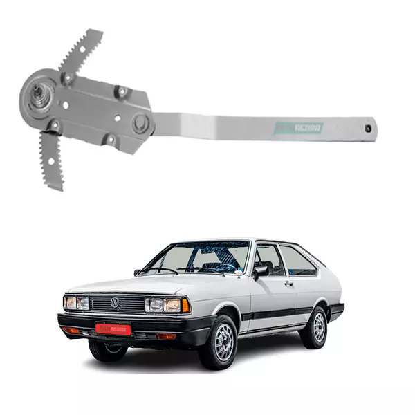 MAQUINA VIDRO MANUAL ESQUERDA PASSAT 74 A 81 2 PORTAS (ZBA837399-R4110E)