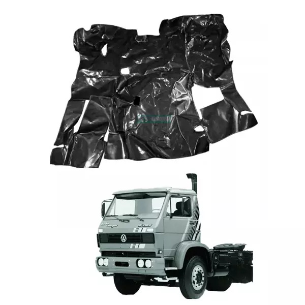 TAPETE VINIL PRETO VW 16210 ATE 1992 - TODOS VOLKSWAGEN COM CAPO (PUES359P)