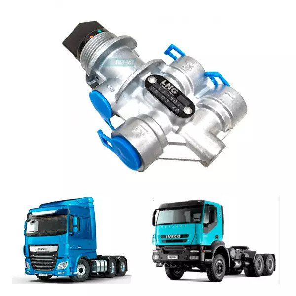 VALVULA CONTROLE DIRECIONAL 4/3 VIAS DAF XF IVECO EUROTECH 440E42 740E42 EUROTRA