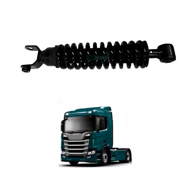 AMORTECEDOR MOLA SUSPENSAO CABINE DIANTEIRA SCANIA SERIE 5 (2023669-1923647-1793