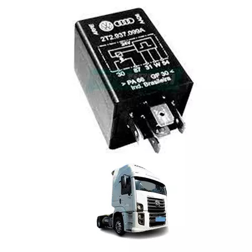 RELE INDICADOR NIVEL AGUA RESERVATORIO ARREFECIMENTO 24V VW CONSTELLATION 19320E