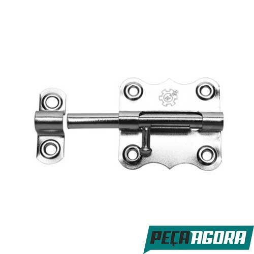 TARGETA ZINCADA SILVANA 2'' COM 2 (5542CC)