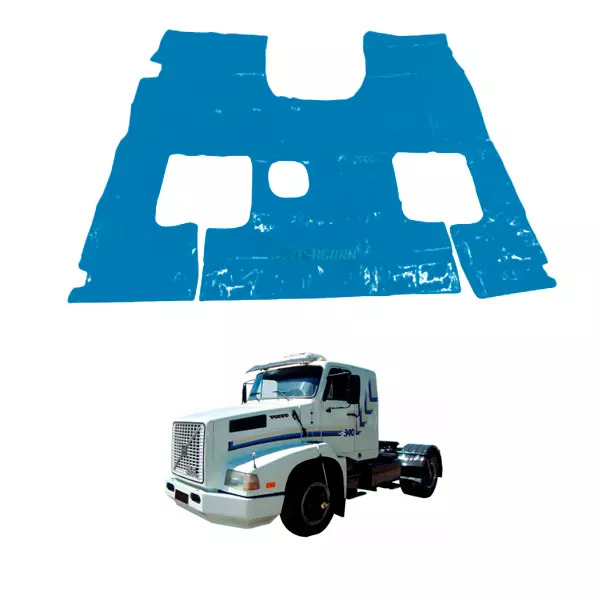 TAPETE VINIL AZUL VOLVO 340 1993 A 1995 (PUES601A)