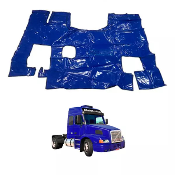 TAPETE VINIL AZUL VOLVO NH GLOBETROTTER BICUDO ANO ...2014 (PUES613A)