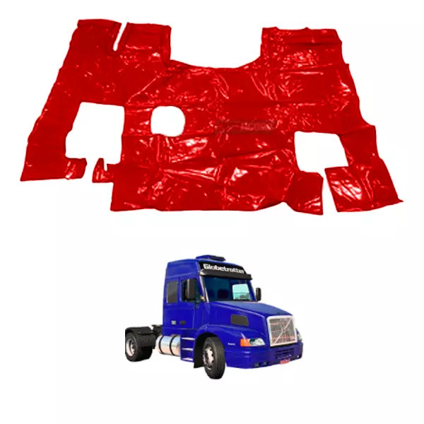  TAPETE VINIL VERMELHO VOLVO NH GLOBETROTTER BICUDO ANO ...2014 (PUES613V)