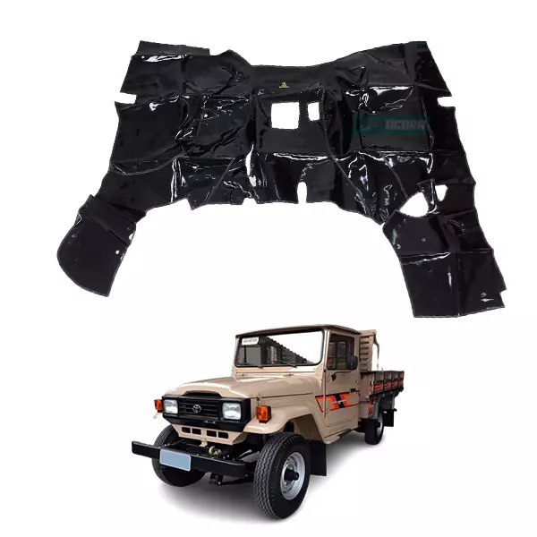 TAPETE VINIL DIANTEIRO PRETO TOYOTA 5 MARCHAS ANO 1993 ATE 1999 (PUES655P)