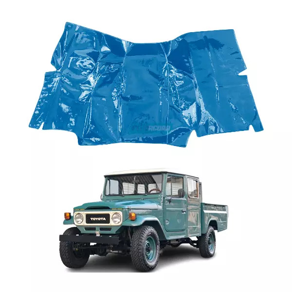 TAPETE VINIL TRASEIRO AZUL TOYOTA JIPPE ATE 1992 (PUES656A)