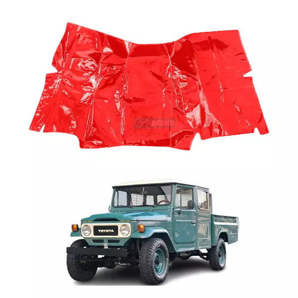 TAPETE VINIL TRASEIRO VERMELHO TOYOTA JIPPE ATE 1992 (PUES656V)