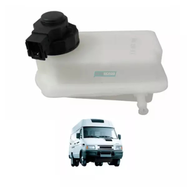 RESERVATORIO CILINDRICO MESTRE FREIO COM TAMPA IVECO DAILY 2.8 8V 3813 5912 6012