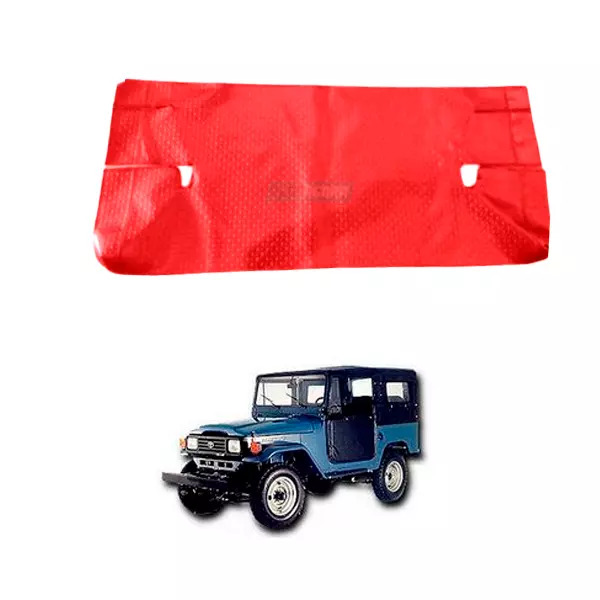 TAPETE VINIL TRASEIRO VERMELHO TOYOTA JIPPE1993 ATE 1999 (PUES657V)
