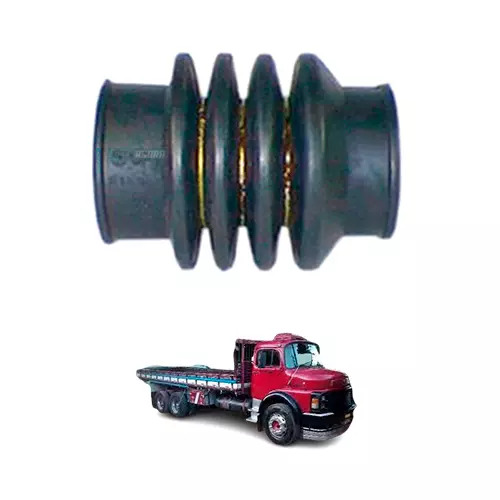 SANFONA DO EIXO CARDAN COM 3 ANEIS (3024100080.)