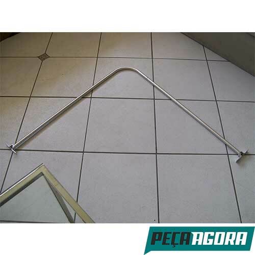 SUPORTE CURVO PHENIX 1,00MT ALUMINIO (12969CC)