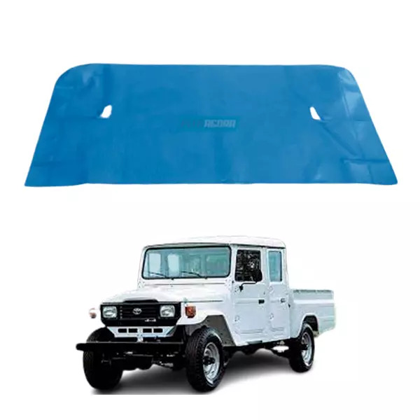 TAPETE VINIL TRASEIRO AZUL TOYOTA CABINE DUPLA (PUES658A)