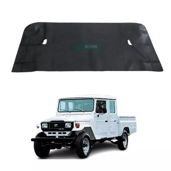 TAPETE VINIL TRASEIRO PRETO TOYOTA CABINE DUPLA (PUES658P)