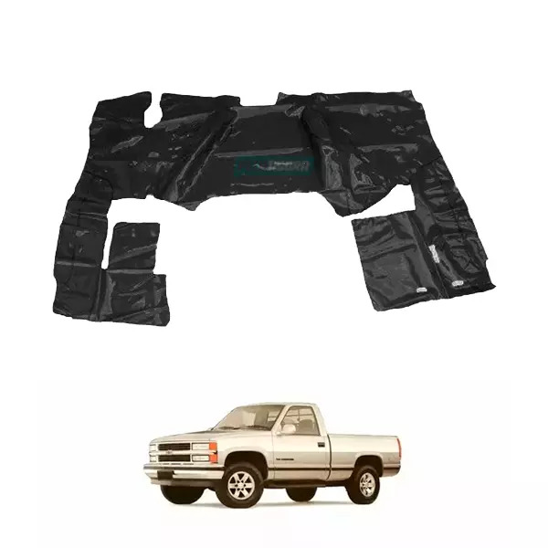 TAPETE VINIL PRETO CHEVROLET SILVERADO (PUES782P)