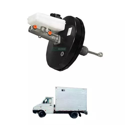 CJ SERVO FREIO COMPLETO 9POL HIDROVACUO RESERVATORIO PARA IVECO DAILY 3510 3512 