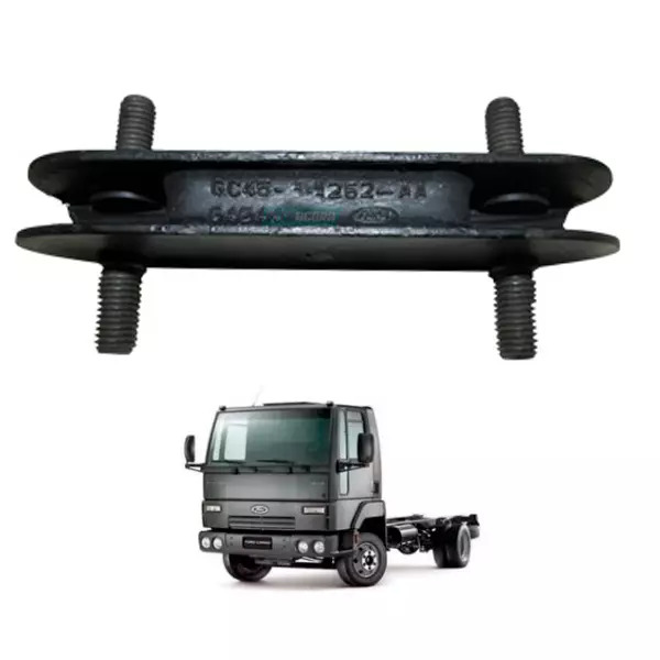 ISOLADOR COXIM ESCAPAMENTO FORD CARGO 816 2012 DIANTE 1119 2013 DIANTE 1319 4X2 