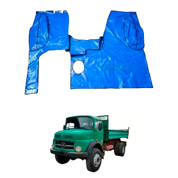 TAPETE VINIL AZUL SEM CORTE BANCO CARONA MB 1519 (PUES848A)