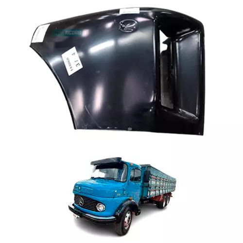 PAINEL FRONTAL FAROL MB 1113 1313 1513 1813 2013 2213  LD CARA PRETA CHAPA EM FE