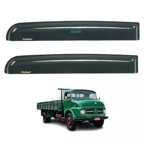 PAR PAR CALHA CHUVA MERCEDES BENZ 1113 LARGA FM FABBOF (425940-G 003AFE)