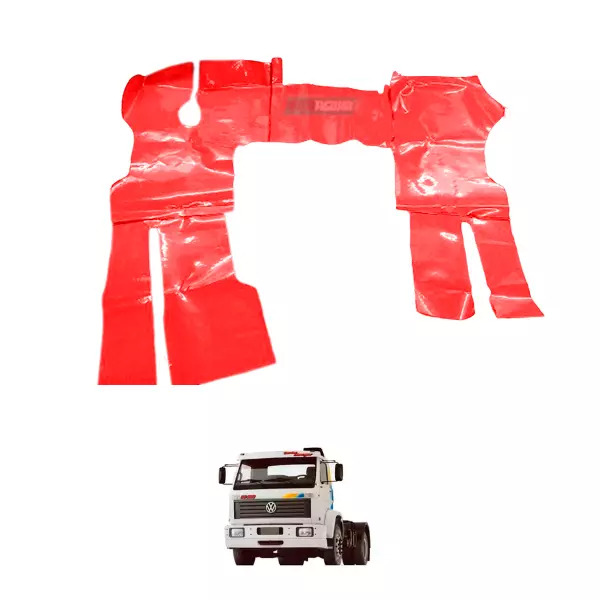 TAPETE DE VINIL VERMELHO VW 16220 ANO 1992 E 1993 (PUES332V)