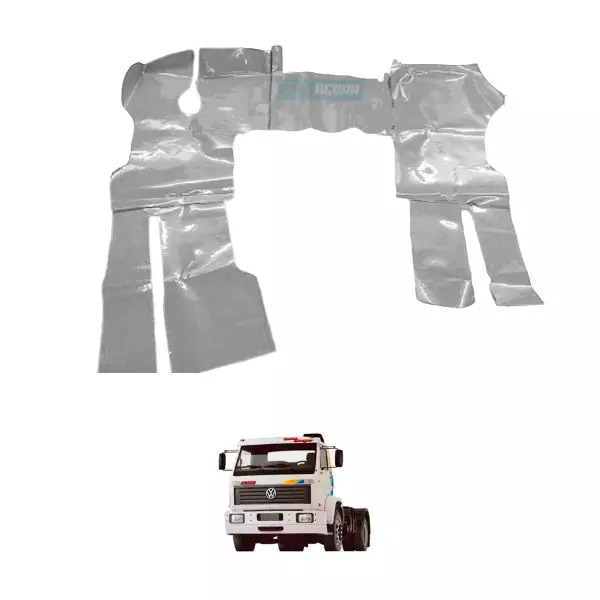 TAPETE DE VINIL CINZA VW 16220 ANO 1992 E 1993 (PUES332C)