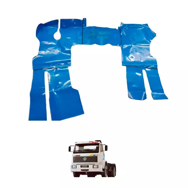 TAPETE DE VINIL AZUL VW 16220 ANO 1992 E 1993 (PUES332A)