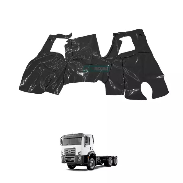 TAPETE VINIL PRETO COM CAPO VW CONSTELLATION (2R2863709P)