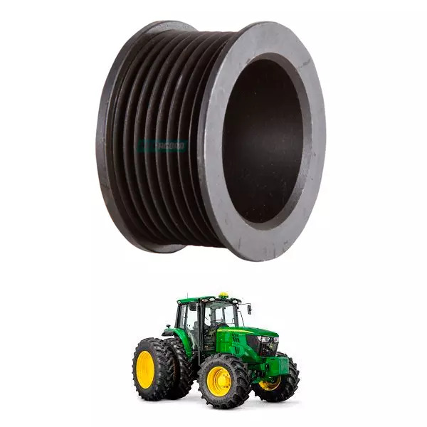 POLIA ALTERNADOR JOHN DEERE COLHEITADEIRA 3520 3522 TRATOR 7630 7730 7830 7930 8