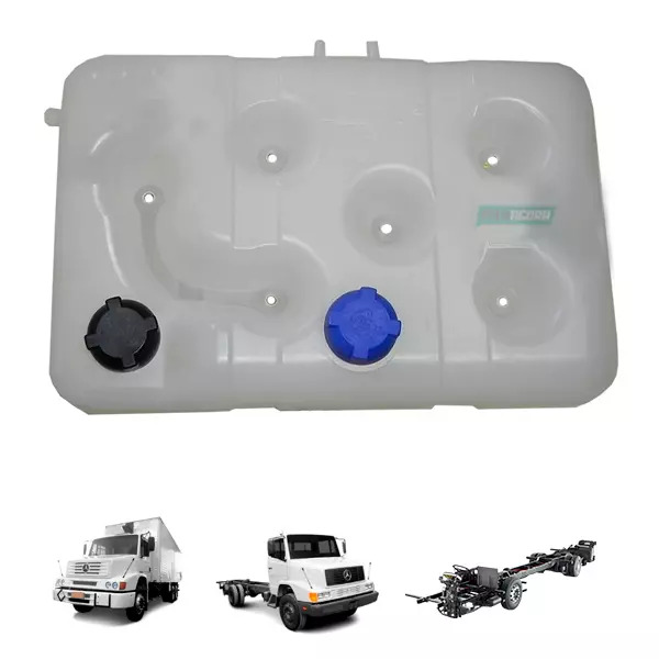RESERVATORIO AGUA RADIADOR COM SENSOR MB L1218R 1418 1218 1418 ONIBUSOF1417 1721