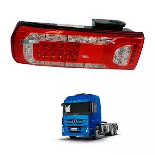LANTERNA TRASEIRA LED MB ACTROS 2019...  C SIRENE DE RE C ALARME (0035443403-KKZ