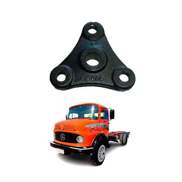 SUPORTE TRIANGULO ESTABILIZADORA DIANTEIRA MB L 1313 1513 (3603230663)