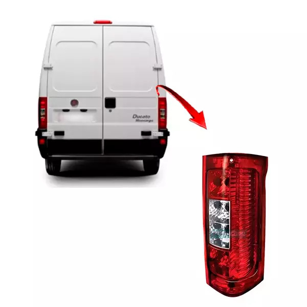 LANTERNA TRASEIRA DIREITA FIAT DUCATO 2003... PEUGEOUT CITROEN BOXER JUMPER (132