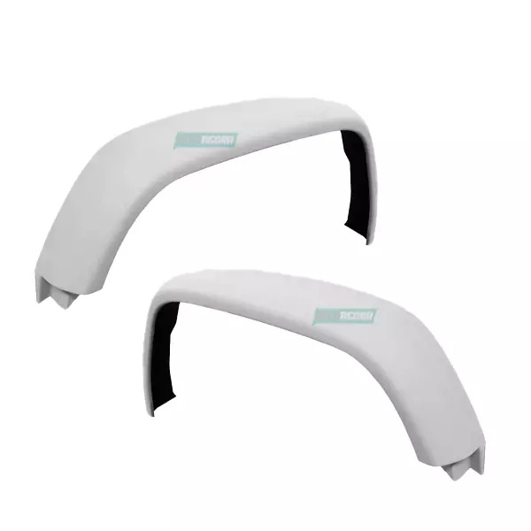 PAR PARALAMA ESQUERDO DIREITO CABINE MB 709 710 912 914 - FIBRA BRANCO (K.688880