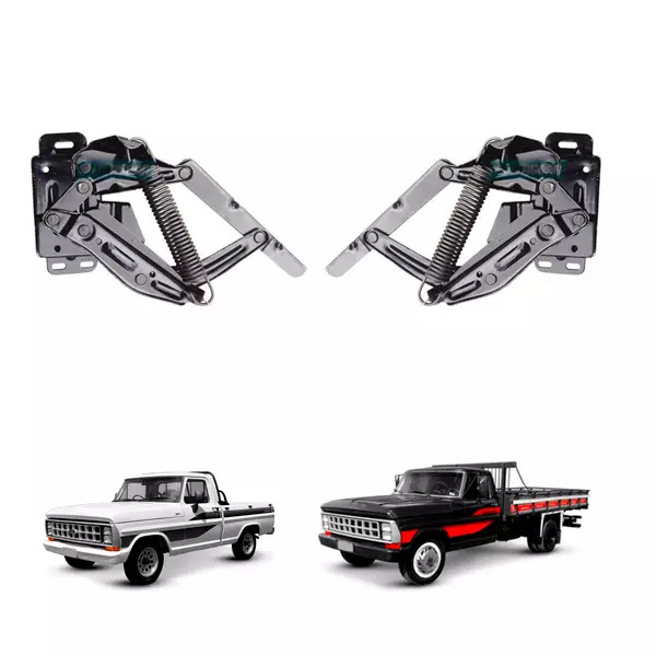 PAR DOBRADICA CAPO ESQ DIR FORD F1000 F4000 -1979 A 1992 (K.90TU16801AA;-CR10101