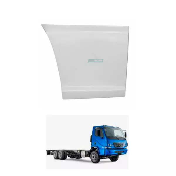 EXTENSAO PORTA DIREITO MB ACCELO PLASTICO ABS BRANCO (9797287121-M30146.2)