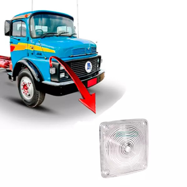 LENTE SETA MB CARA PRETA 1113 1114 1313 1513 UNIVERSAL CAMINHOES MB GM TOYOTA BA