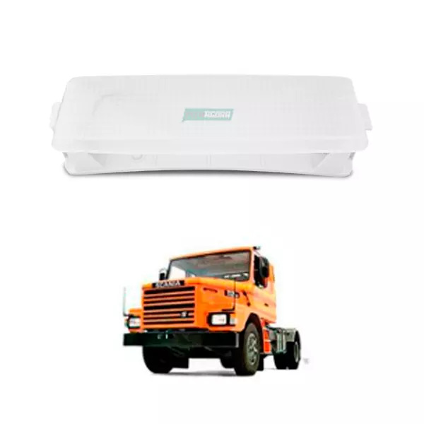 LANTERNA INTERNA ILUMINACAO CABINE SCANIA T112 142 143 - BRANCA (296086-PL044400