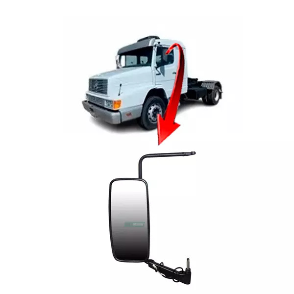 CONJUNTO BRACO-ESPELHO LE COM DESEMBACADOR HSK 1935-1941 FORA DE LINHA MB HSK193