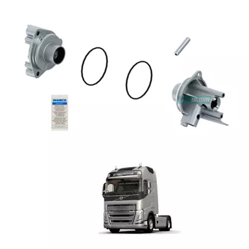 JOGO REPARO VEDACAO TAMPA CILINDRO 2A E 3A MARCHA VOLVO APLICADO CAIXAS CAMBIO A