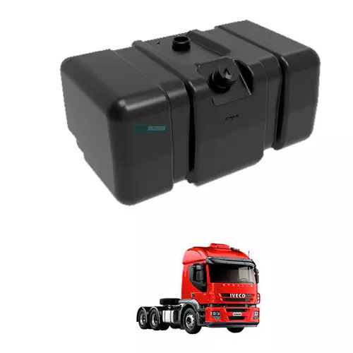 TANQUE PLASTICO IVECO PRETO 275L PARA BOIA ROSCADA IVECO STRALIS TECTOR EUROCARG