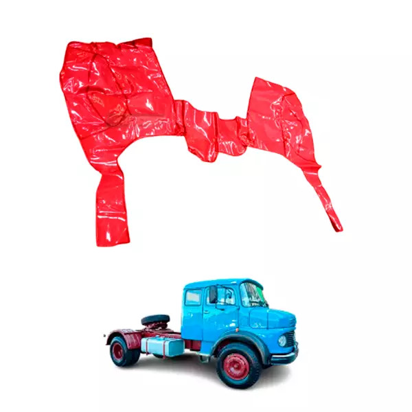 TAPETE VINIL VERMELHO MB 1519 CABINE DUPLA (PUES808V)