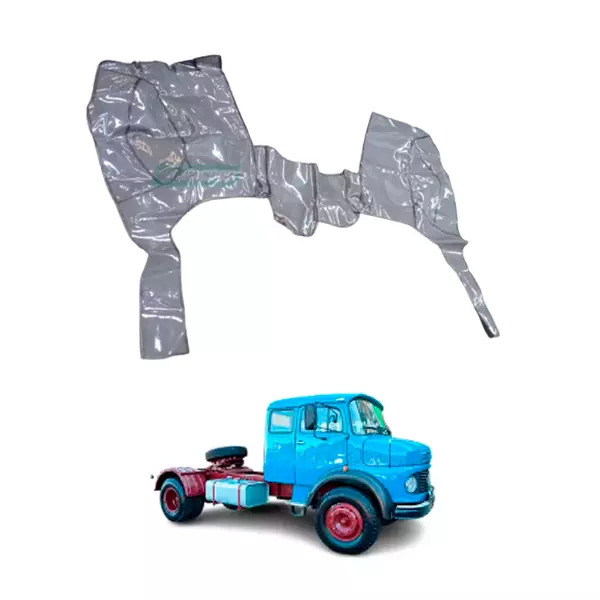 TAPETE VINIL CINZA MB 1519 CABINE DUPLA (PUES808C)