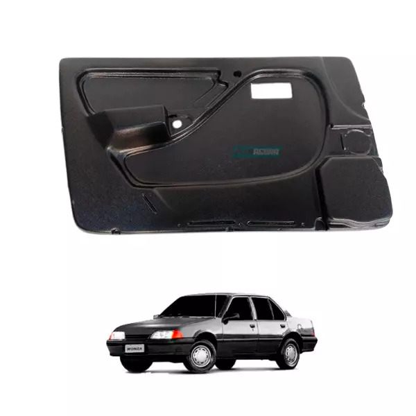 FORRO PORTA PRETO DIANTEIRO ESQUERDO MONZA TUBARAO 4 PORTAS 91 A 97 (FP57)