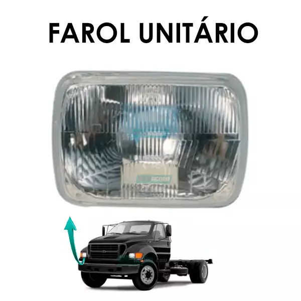 FAROL FORD PITBUL 1998 A 2005 FORD F12000 F14000 F16000 1998 A 2005 (XC3513005BA