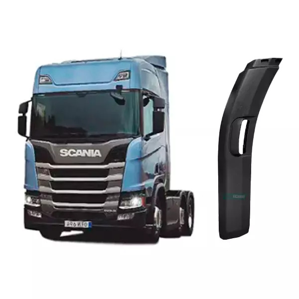 ACABAMENTO DIANTEIRO ESQUERDO PARALAMA CABINE SCANIA NTG SERIE S 2019... 660MM (